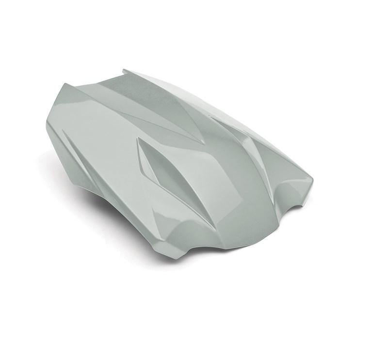 Καπάκι σέλας συνεπιβάτη, Metallic Matte Silver 