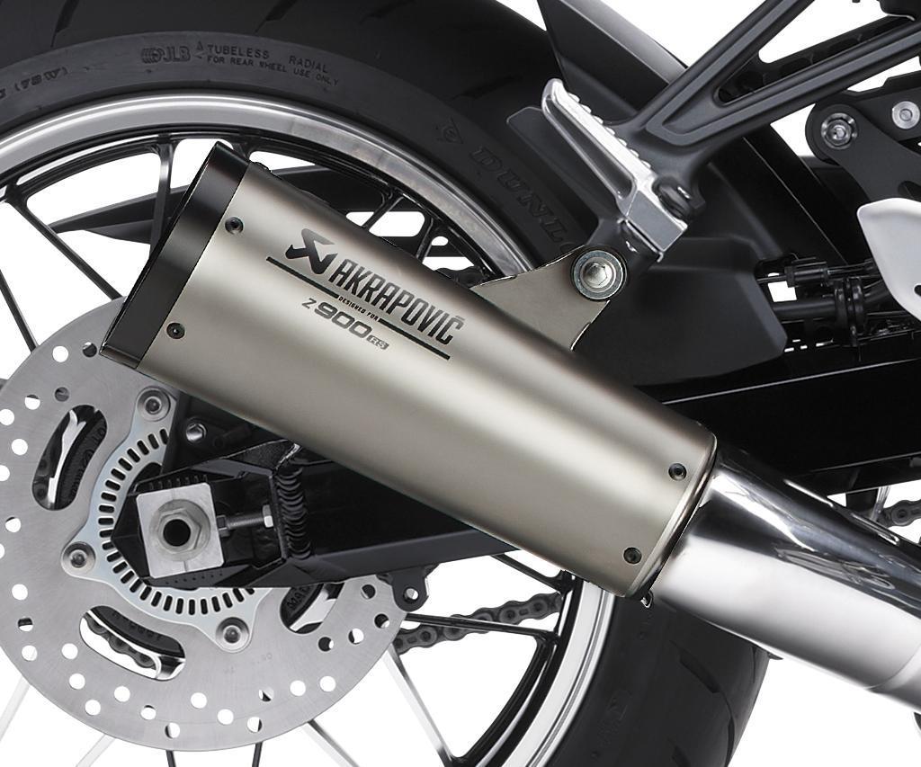 Εξάτμιση Akrapovic Τιτανίου (Z900RS)