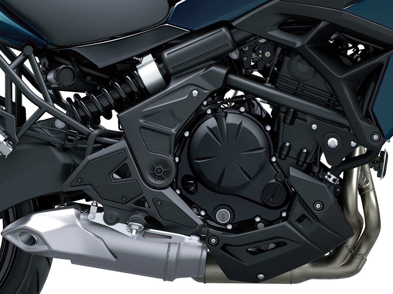 Δικύλινδρος παράλληλης διάταξης, τετράχρονος, υγρόψυκτος κινητήρας 649 κ.εκ.