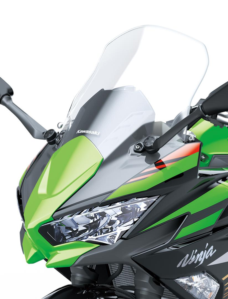 Μεγάλος διάφανος ανεμοθώρακας (Ninja 650)