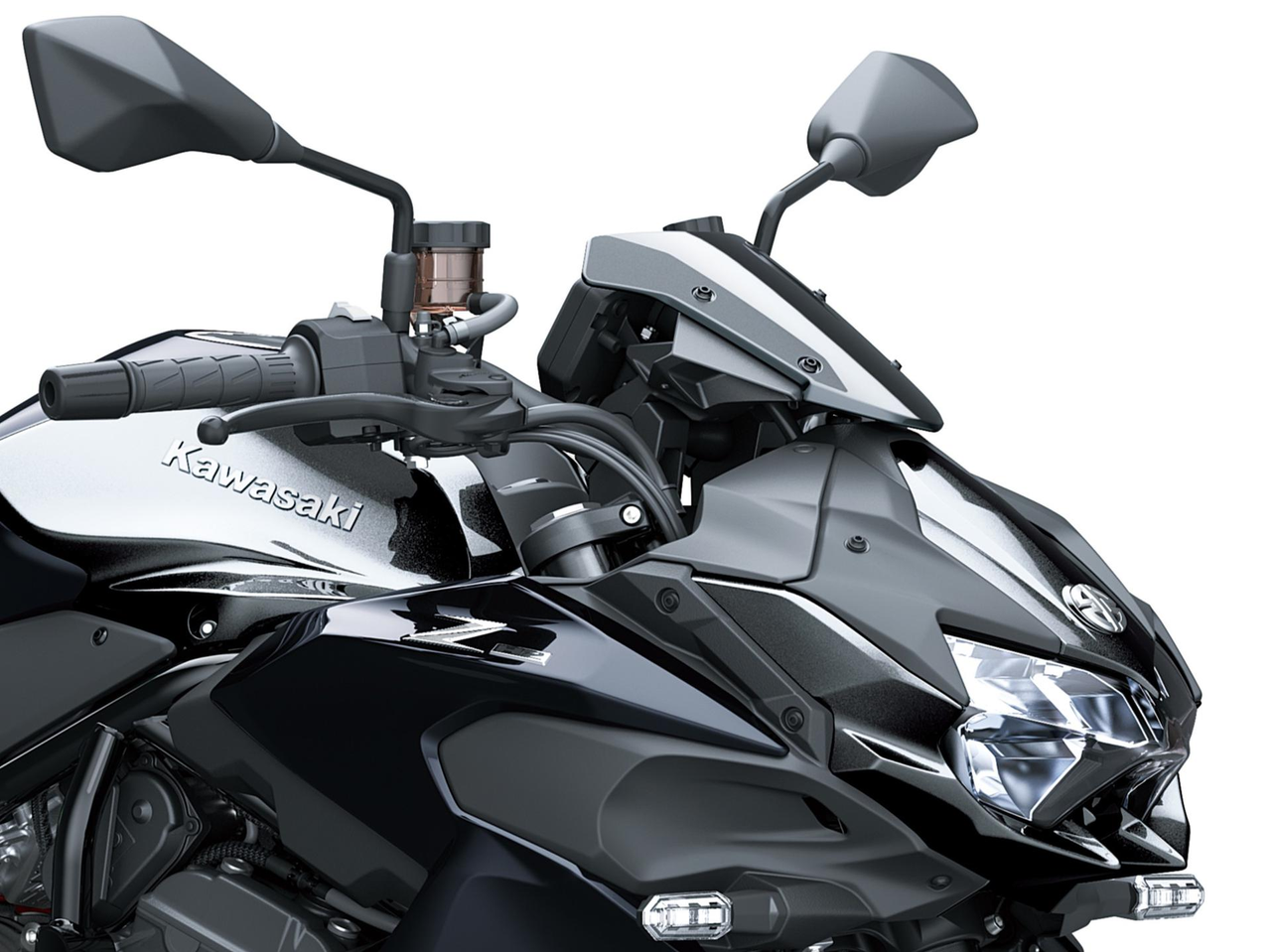 Τιμόνι τύπου «Fat Bar» και διακόπτες τιμονιού