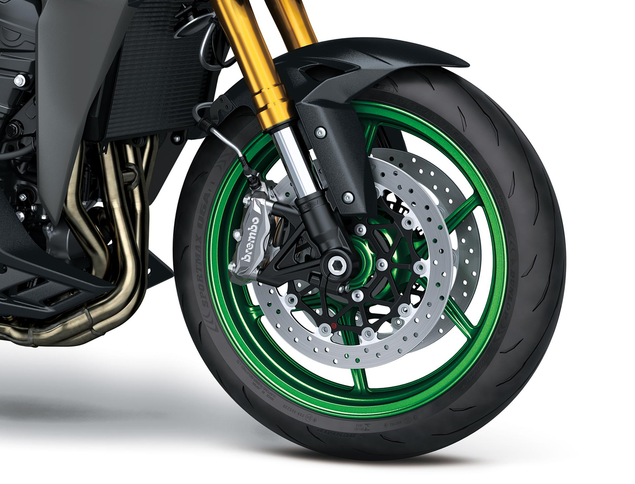 Μπροστινά φρένα Brembo και ανάρτηση Öhlins