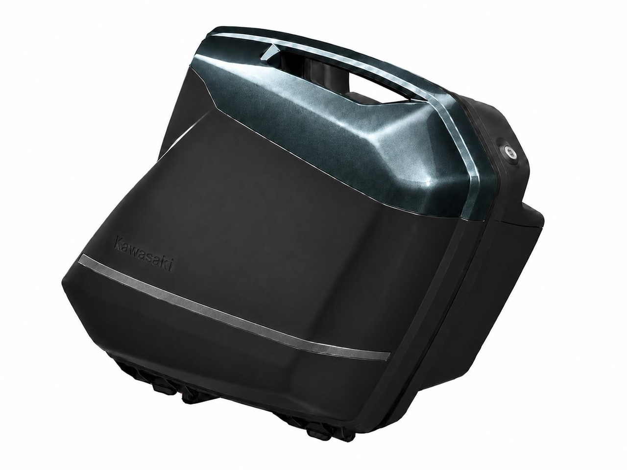 Pannier Deco Stripe Set, Metallic Carbon Gray (51A)