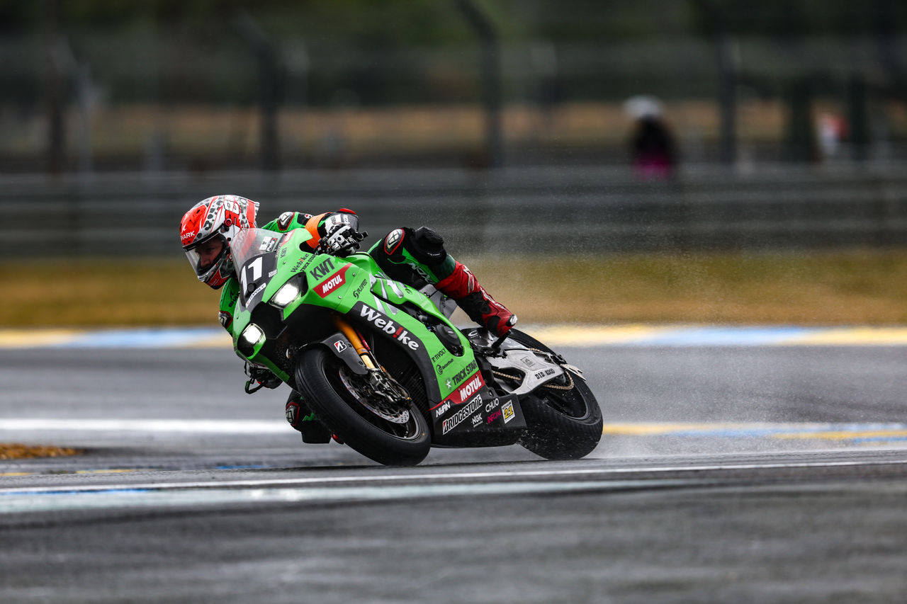 Ewc_24_H_Mans_2025_Race-KAWASAKI WEBIKE TRICKSTAR, Formula EWC, RAMOS ALVARO Roman, DI MEGLIO Mickael, LEBLANC Grégory, KawasakiZX 10R